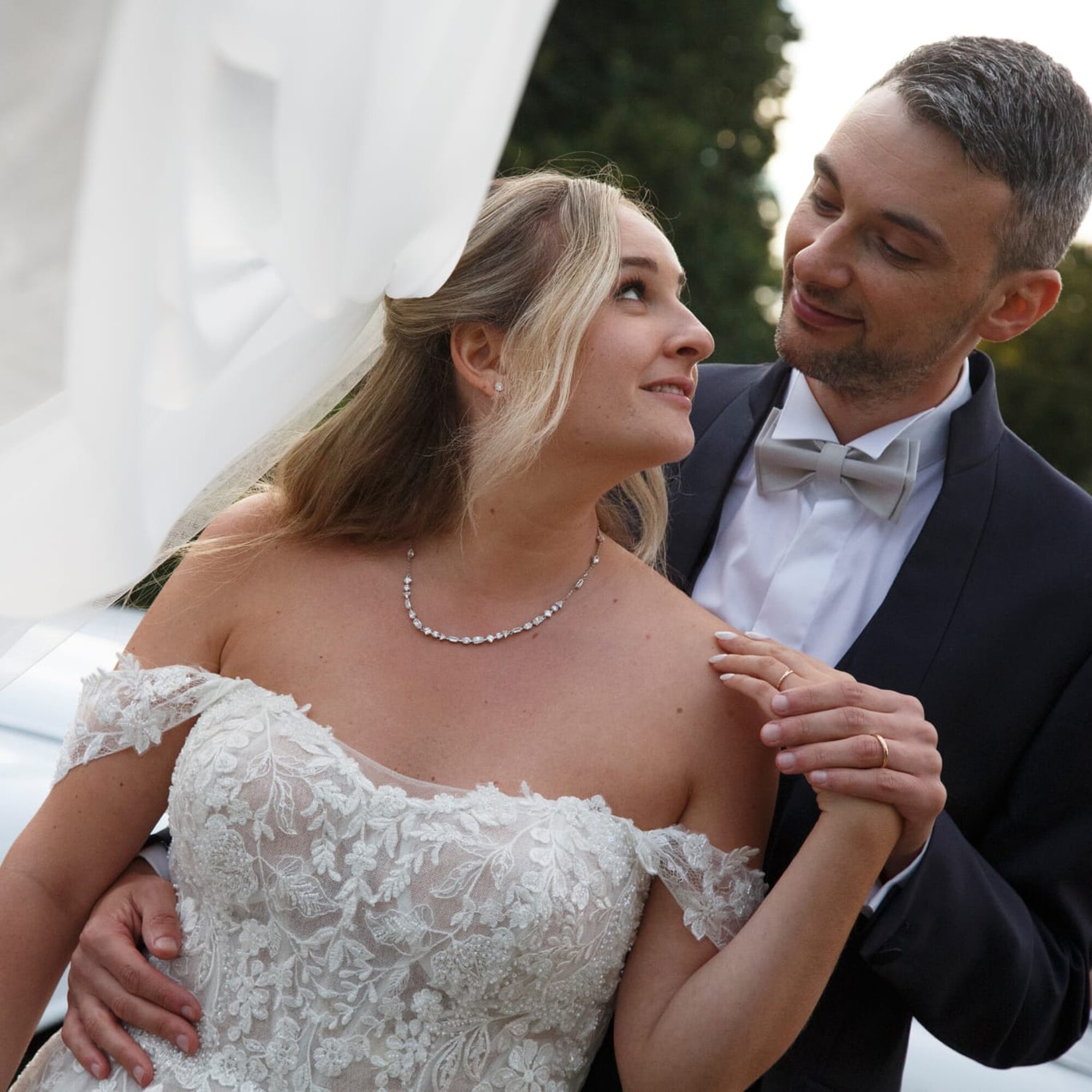 Newlyweds Patrizia Cavalleri