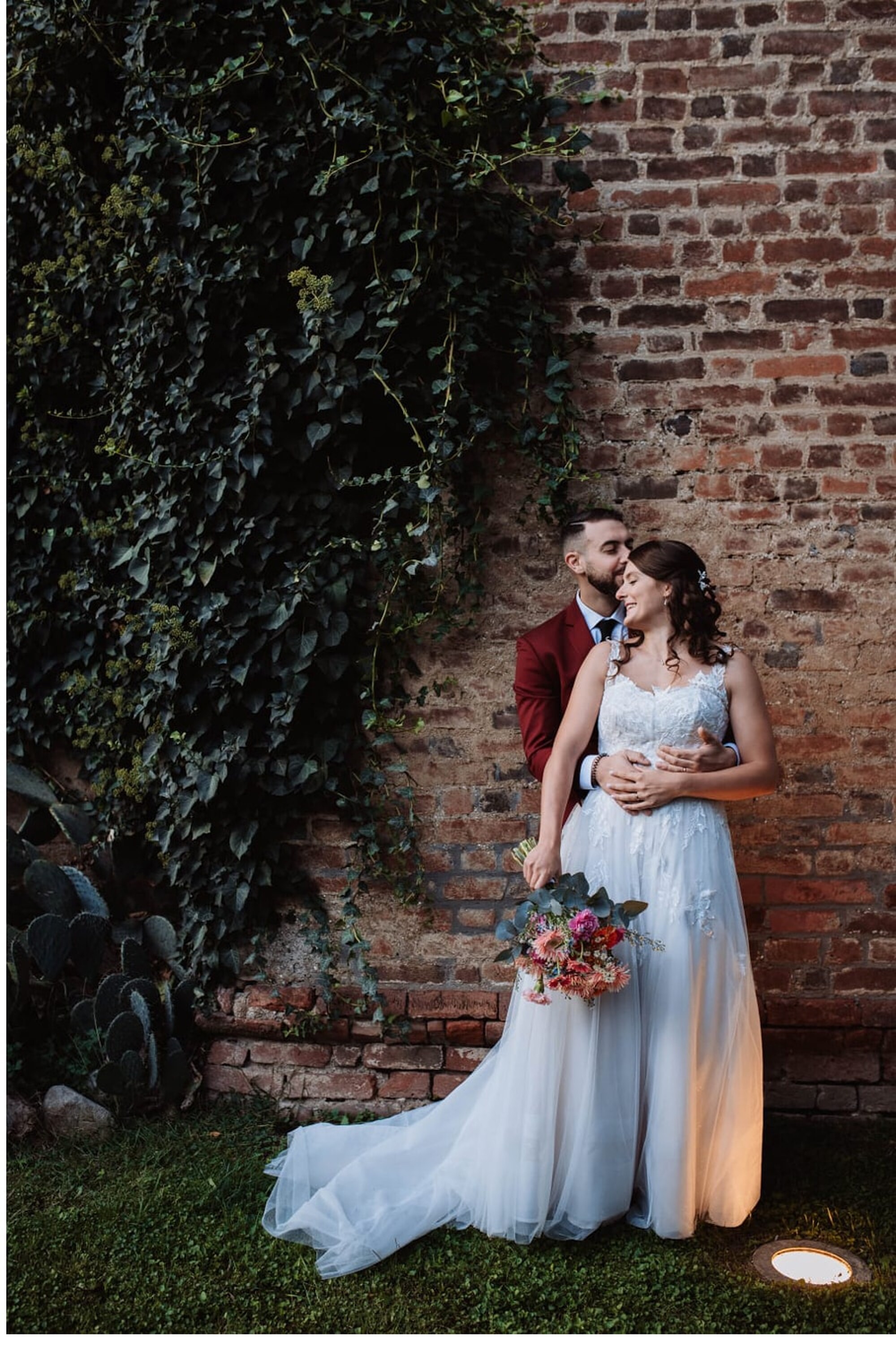 Newlyweds Patrizia Cavalleri