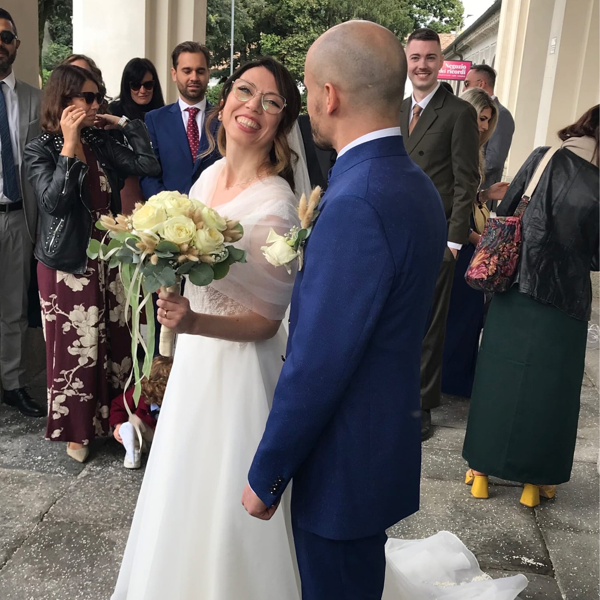 Newlyweds Patrizia Cavalleri