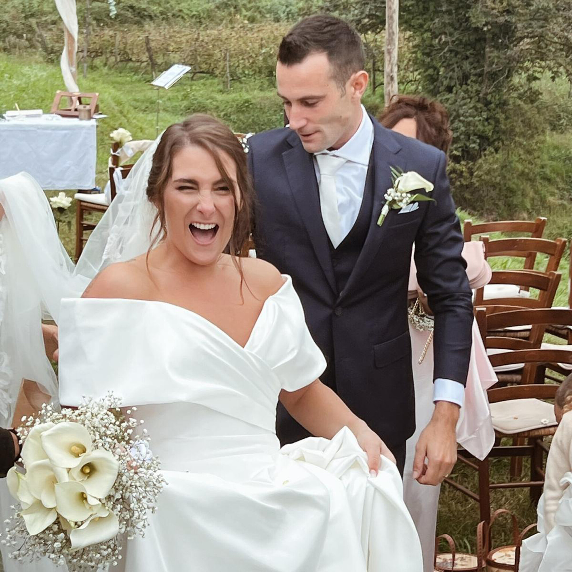 Coppia sposi Beatrice Cond&ograve;