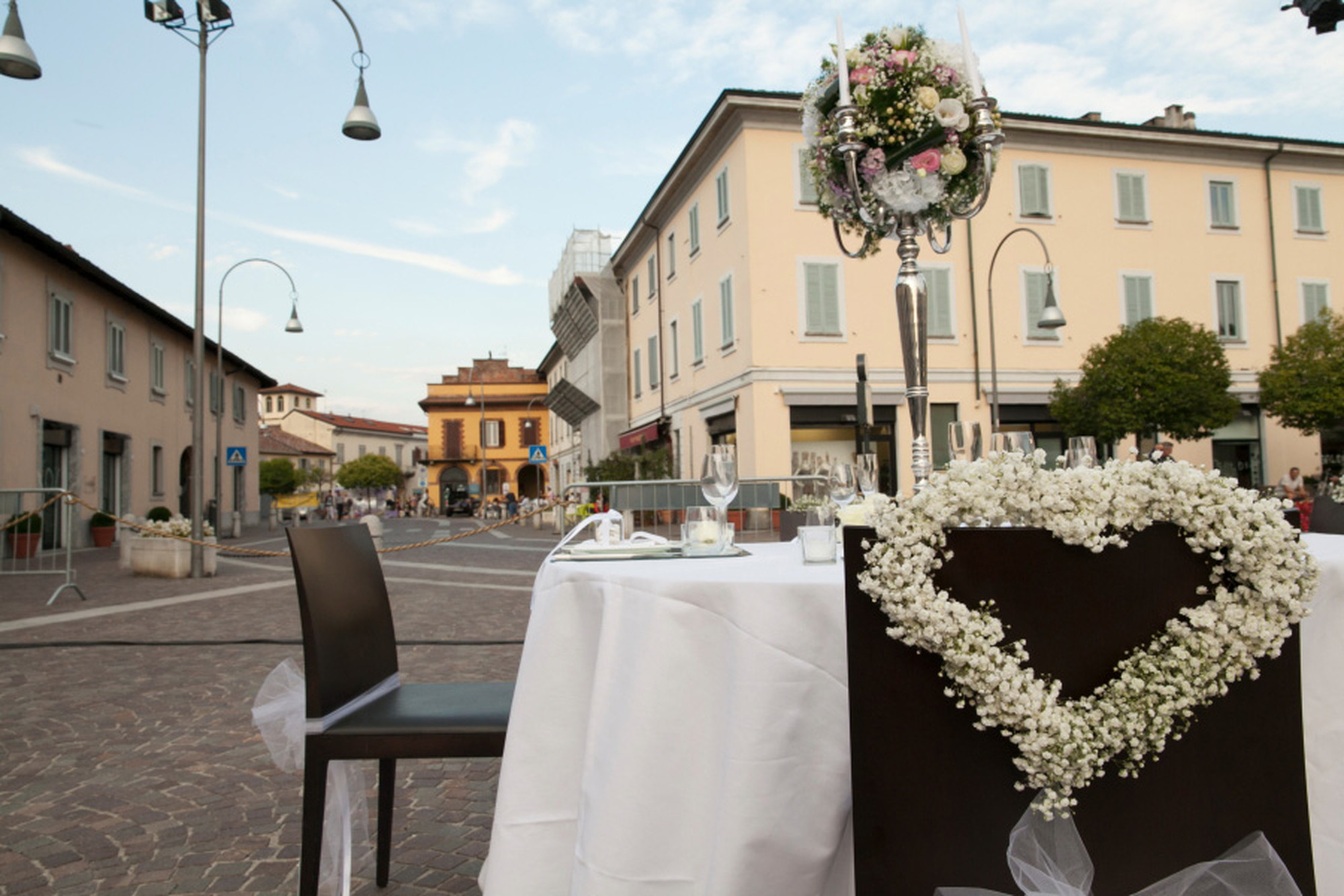 Matrimonio a Villa Litta la sfilata